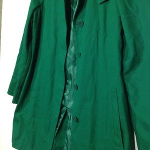 Talbots Jackets & Coats - Talbots Kelly Green Long Coat Size 8P Talbots Jackets & Coats - Talbots Kelly Green Long Coat Size 8P
